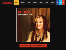 Tablet Screenshot of katerussell.com
